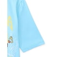 thumbnail image 3 of SpongeBob SquarePants Boys Graphic Rash Guard Top with Short Sleeves, Sizes 4-12, 3 of 3