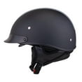 thumbnail image 2 of Indian Motorcycle Open Face Motorcycle Helmet with Gray Stripe Black 286963409, 2 of 4