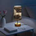 thumbnail image 6 of Touch-Control 3-Color Desk Lamp with Plug – Energy-Saving LED + 3 Simultaneous Charging Ports Vintage Lion Pattern, 6 of 8