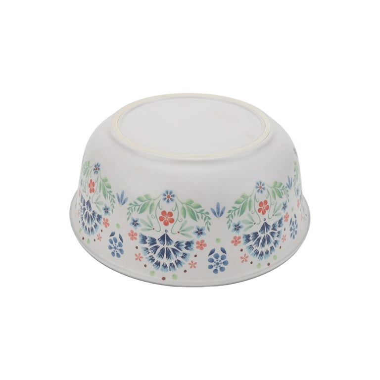 The Pioneer Woman Hattie 6-Piece Bamboo Melamine Bowl Set with