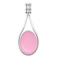 thumbnail image 2 of Rose Quartz Women Jewelry 925 Sterling Silver Pendant, 2 of 7