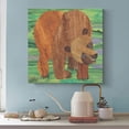 thumbnail image 3 of Prints Eric Carle Poster Prints Brown Bear Children's Book Illustrations Art Poster Wall Art Poster Gifts Bedroom Prints Home Decor Hanging Picture Canvas Painting Posters 24x24inch(60x60cm), 3 of 5