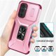 thumbnail image 2 of Funda para GANGXUN Samsung Galaxy A54 5G - Soporte metálico, Función magnética, Rosa, 2 of 4