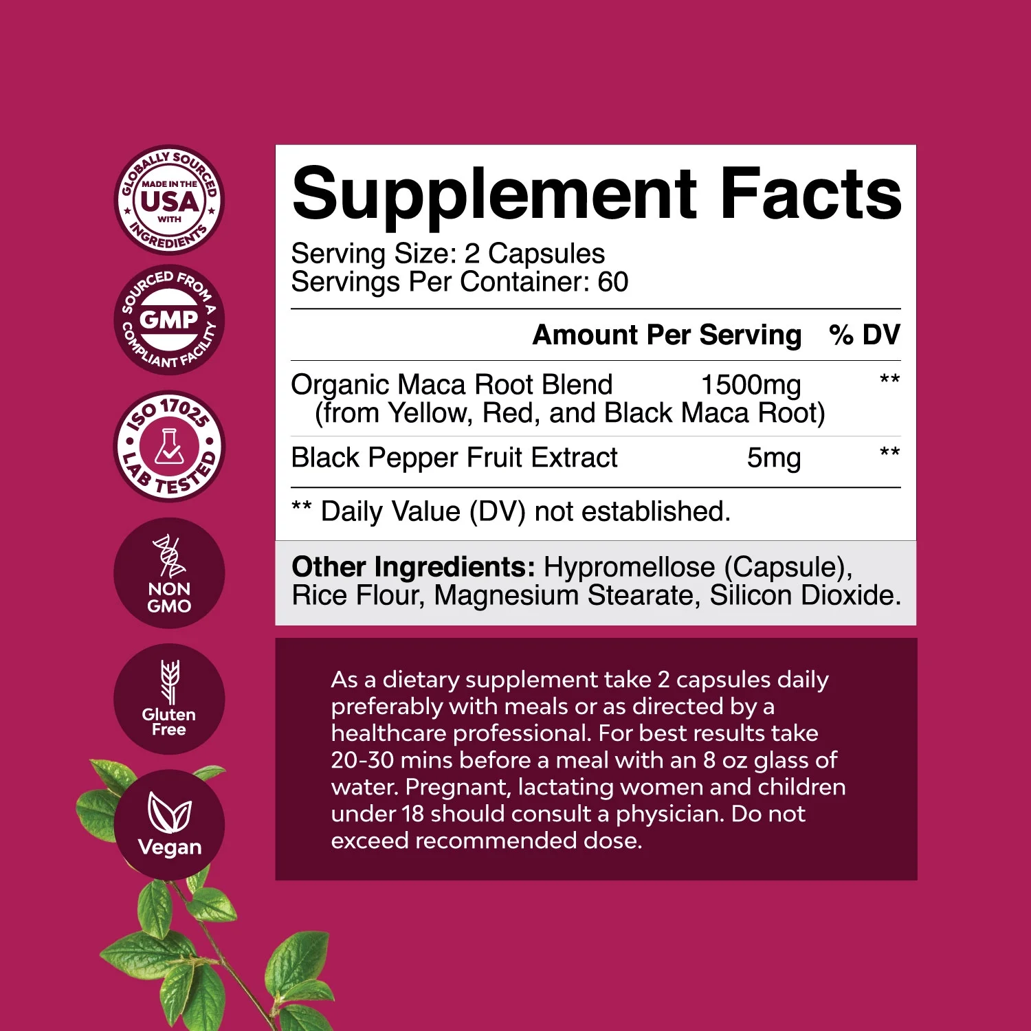 Hair Vitamins Gummies - Advanced Hair Growth Formula with Biotin 5000mcg, Folic Acid & More - 60 Vegetarian Gummy