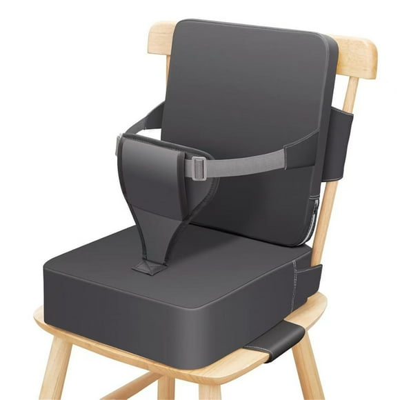 Asiento Elevador para Silla de Cocina - Asiento Elevador para Niños Pequeños para Mesa de Comedor - Asiento de Comedor con Correas Ajustables