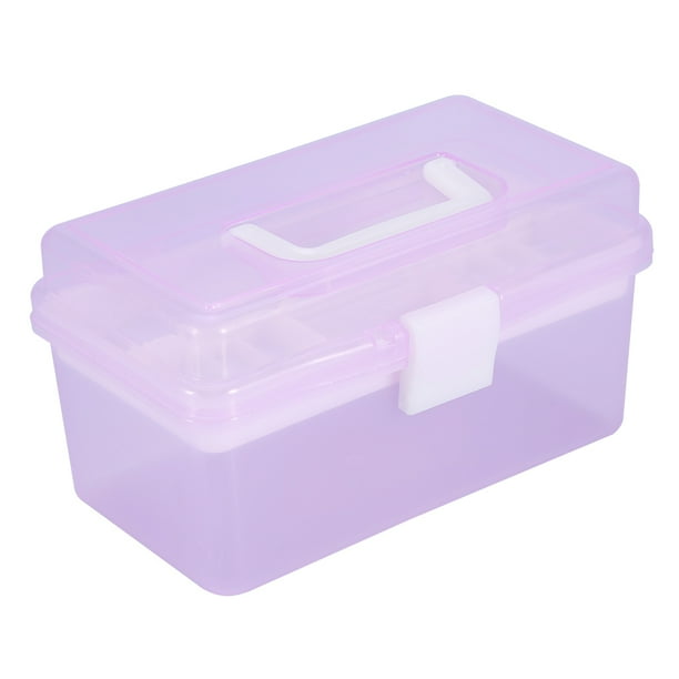 Empty Nail Storage Box, Nail Art Box, Woman Makeup Tools Travelling For