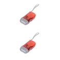 thumbnail image 1 of Eigraketly Linterna de prensa Antorcha de cuerda Mano de obra fina Bombillas LED Tamaño compacto Accesorios de mano para exteriores Equipo de Rojo 2piezas, 1 of 6