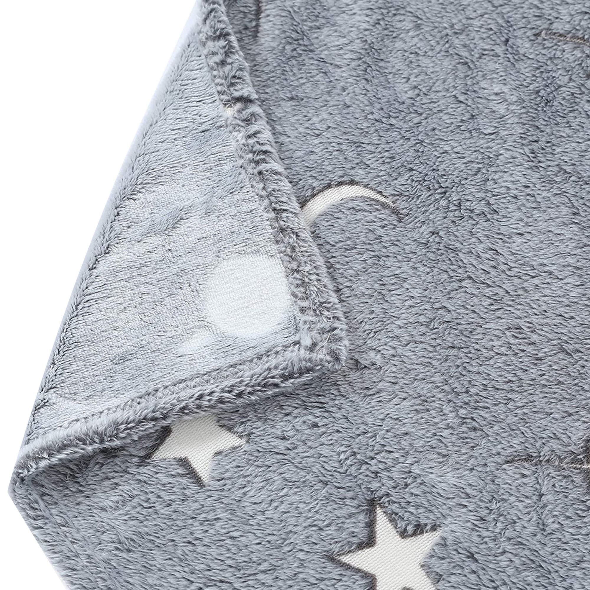 Moon and stars fleece blanket hotsell