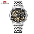 thumbnail image 1 of Montre à Quartz pour Hommes en Verre de Mode Décontractée, 1 of 9