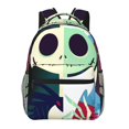 thumbnail image 1 of Goofa The Nightmare Before Christmas Pattern Casual Backpack for School & Travel – Lightweight Ergonomic Backpack with Laptop Compartment, Multiple Pockets-One Size, 1 of 5