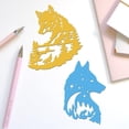 thumbnail image 4 of WEBEEDY Wolf Carbon Steel Cutting Dies Stencils for DIY Scrapbooking Photo Album Decorative Embossing Paper Card Greeting Card Mold Wolf 125~149x101~113x0.8mm 2pcs/set, 4 of 9