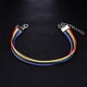 thumbnail image 4 of 2pcs pulsera decorativa colorida pulsera cuerda cadena para hombre Homesexual Gay, 4 of 5