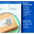 thumbnail image 4 of Avery Shipping Labels, 2-1/2" x 4", Paper, White, TrueBlock®, Laser/Inkjet, 80 Labels (5821), 4 of 14
