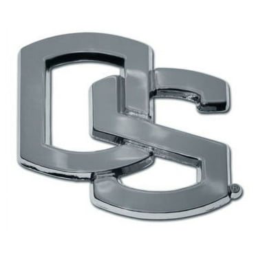 Elektroplate Officially Licensed Oregon State University Shiny Silver All Metal Automotive Emblem