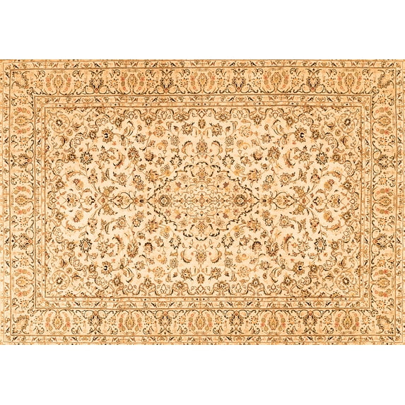 Ahgly Company Indoor Rectangle Persian Orange Traditional Area Rugs, 2' x 3'