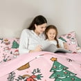 thumbnail image 5 of Homewish Xmas Snowman Bedding Comforter Set 2pcs for Teens Boys Girls,Happy New Year Twin Comforter Sets Microfiber,Merry Christmas Gifts Breathable Bedding Set,Super Cozy Room Decor,Reversible, 5 of 8