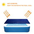thumbnail image 4 of CAROOTU Waterproof Dustproof Swimming Pool Cover Family Pools Inflatable Swimming Pool Mat Pool Accessories, 4 of 6