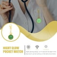 thumbnail image 4 of Durable Stainless Steel Night Glow Pocket Watch with Buckle Design for Decor Golden Color, 4 of 9