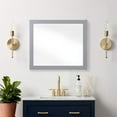 thumbnail image 5 of DORNBERG  36 Inch Bathroom Vanity Mirror Makeup Mirror 35.43"x31.5" White, 5 of 5