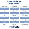 thumbnail image 7 of Gildan men's heavy cotton t-shirt, style G5000, 10-pack, Black, 7 of 7