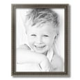 thumbnail image 2 of ArtToFrames 14" x 18" Antique Silver Picture Frame, 14x18 inch Silver Wood Poster Frame (WOM-4562), 1 Pack, 2 of 7
