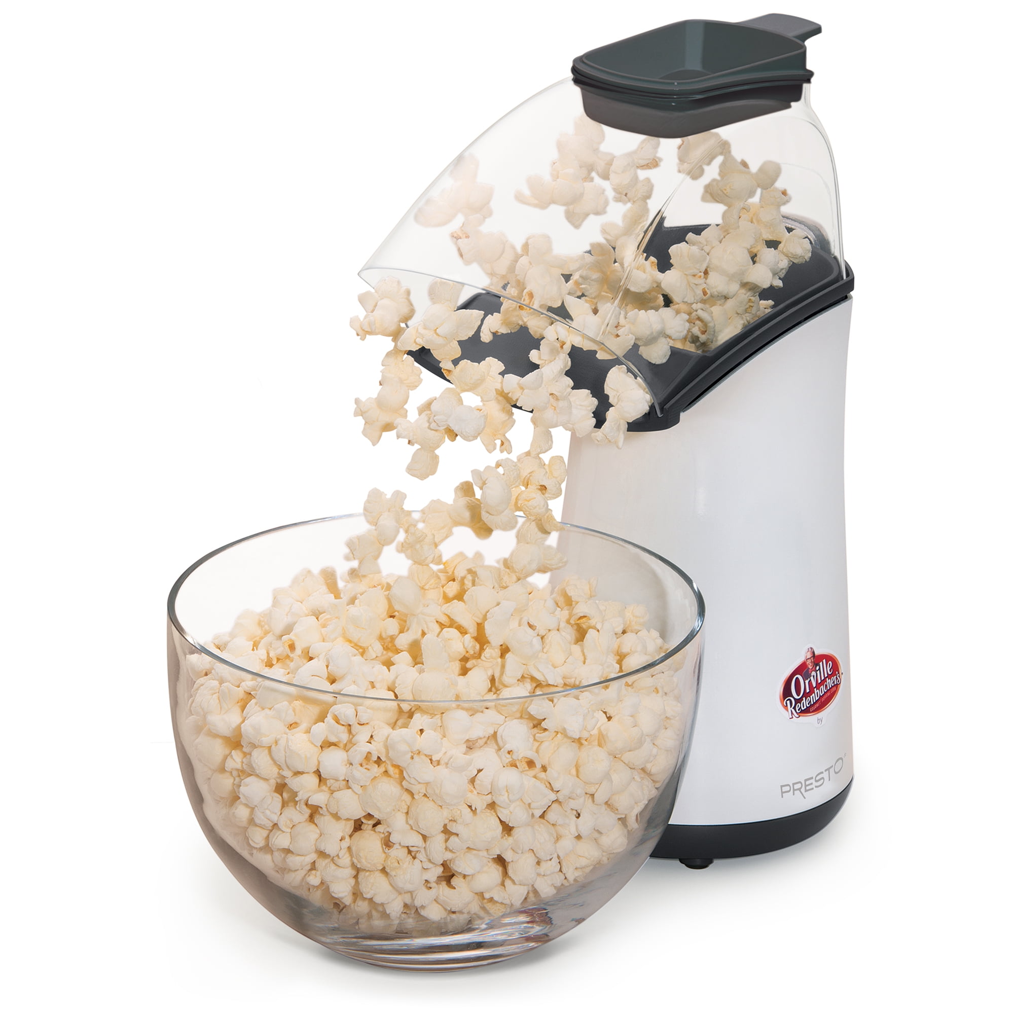 Presto 04821 Orville Redenbacher's Hot Air Popper Popcorn Maker, 18 Cups, White
