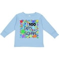 thumbnail image 3 of Inktastic 100 Days of School Colorful Stars Boys or Girls Long Sleeve Toddler T-Shirt, 3 of 5