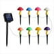 thumbnail image 3 of Paquete de 8 Luces de Hongos Agrietados para Decoración de Jardín, Luces Solares de Hongos para Decoración de Exteriores, Arte Caprichoso para Jardín, 3 of 5