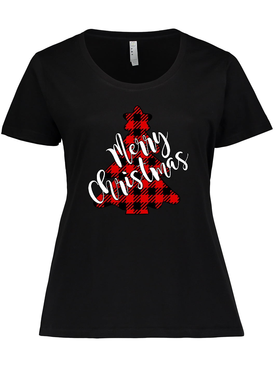 Inktastic Red Buffalo Plaid Christmas 