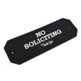 thumbnail image 4 of Flexible Garden Caution Warning Sign, Rust Free , Weather/Fade Resistant, NO SOLISITING_1, 4 of 8