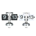 thumbnail image 3 of Flip Desk Clock, Internal Gear Operated Large Number Display Flip Down Clock for Home Office School Hotel Without Battery, 3 of 6