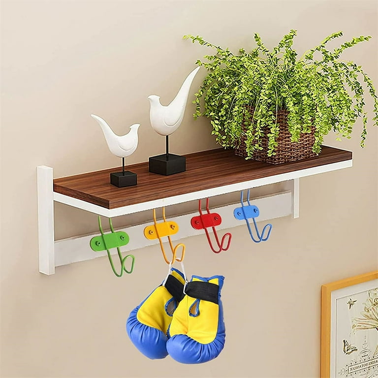 NOGIS Pcs Kids Wall Coat Hooks Children Colorful Wall Mounted