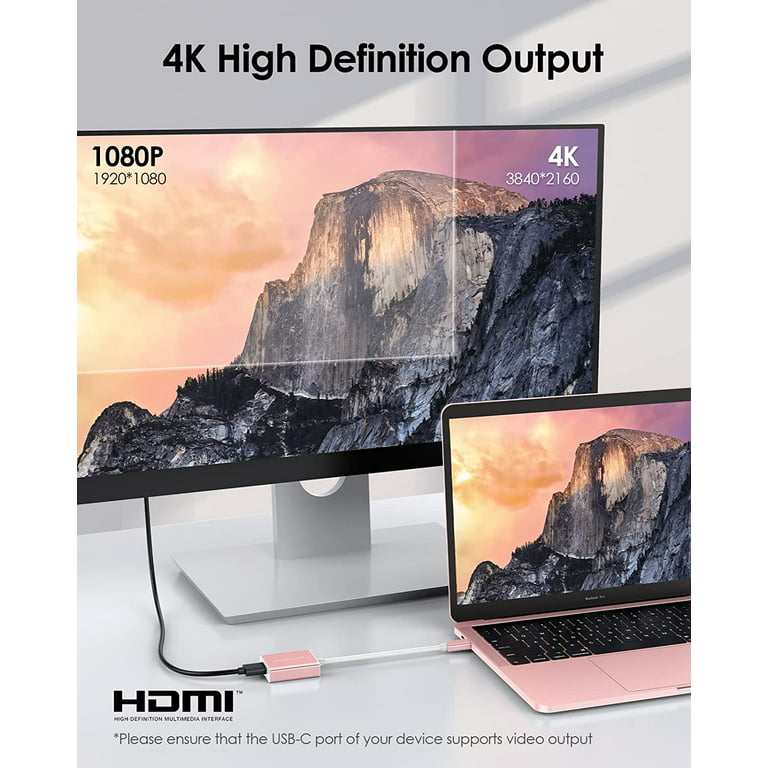 Câble Mini Displayport vers HDMI adaptateur véidéo HDTV pour Macbook iMac  Air Pro