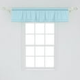 thumbnail image 2 of Ambesonne Mosaic Window Valance, Simplistic Small Squares, 42" x 12", Blue, 2 of 3