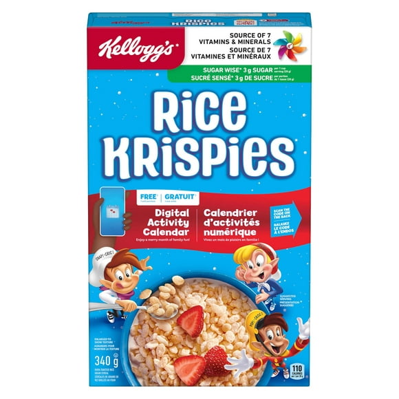 Kellogg's Rice Krispies Cereal Original 340 g, 340G