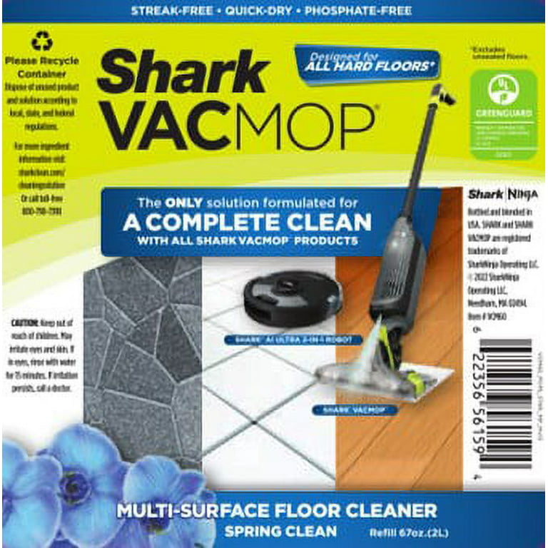 Shark Multi-Surface Cleaner Refill 2L bottle 1.75-Quart Steam