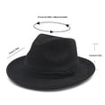 thumbnail image 3 of SRZYMJ Western Cowboy Hat for Men Women Classic Roll Up Fedora Hat, 3 of 5