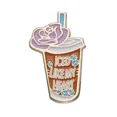 thumbnail image 3 of Pin esmaltado con forma de café helado y jugo de verano, citas divertidas de hielo americano, broche, solapas para ropa, accesorio, insignia, joyería, regalo al por mayor, 3 of 5