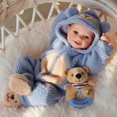 thumbnail image 4 of Muñeco BABESIDE Realistic Boy, 43 cm, realista, recién nacido con ropa, 4 of 8