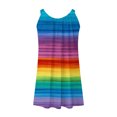 thumbnail image 5 of Robes d'Été Robe de Plage Robes Femmes Sexy Hawaïenne Tropical Imprimé Sling Mini Robe d'Été en Vrac Confortable Boho Sundress Jaune XXL, 5 of 5