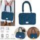 thumbnail image 5 of Bolso hombro Likrtyny con lazo de Mezclilla Bordado para computadora portátil y tabletas estilo 3 rojo, 5 of 9