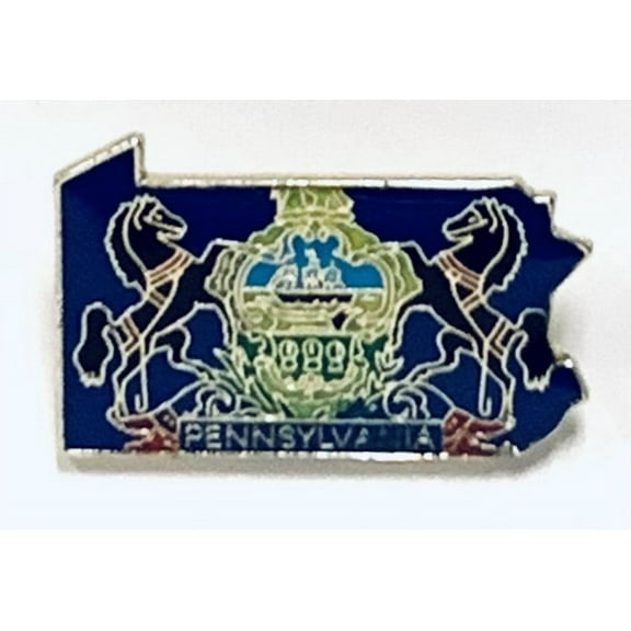 6 Pack of Pennsylvania State Lapel Pins