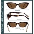 thumbnail image 5 of Gafas de Sol WOWSUN Pequeñas de Ojo de Gato Polarizadas para Mujer, 5 of 5