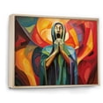 thumbnail image 2 of Designart "The Scream by Edvard An Iconic Masterpiece II" Masterpiece Floater Framed Canvas Art Print, 2 of 7