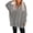 Grey, variant on Womens Casual Loose Zipper Solid Color Long Sleeve Hoodies Sweatshirts Rayon Sweatshirt Long Loose Sweatshirts Women Womens Snap Front Sweatshirt All Sweatshirt with over Hoodies for Women Fall