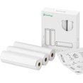 thumbnail image 2 of Thermal Paper,PeriPage 107 x 30mm Notes Thermal Paper Roll BPA-Free Receipt Printing Paper Waterproof Friction-Proof Compatible with PeriPage A9 Max/A9s Max Mini Wireless BT Mobile Printer, 3 Rolls, 2 of 8