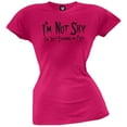 thumbnail image 1 of I'm Not Shy Juniors T-Shirt, 1 of 1