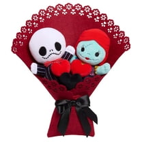Disney Tim Burton's The Nightmare Before Christmas Valentine 13.5-inch Medium Plush Bouquet