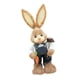 thumbnail image 5 of Figura de conejo de Pascua hecha de paja, adorno de escritorio, decoración de Pascua de dibujos animados Estilo F, 5 of 9