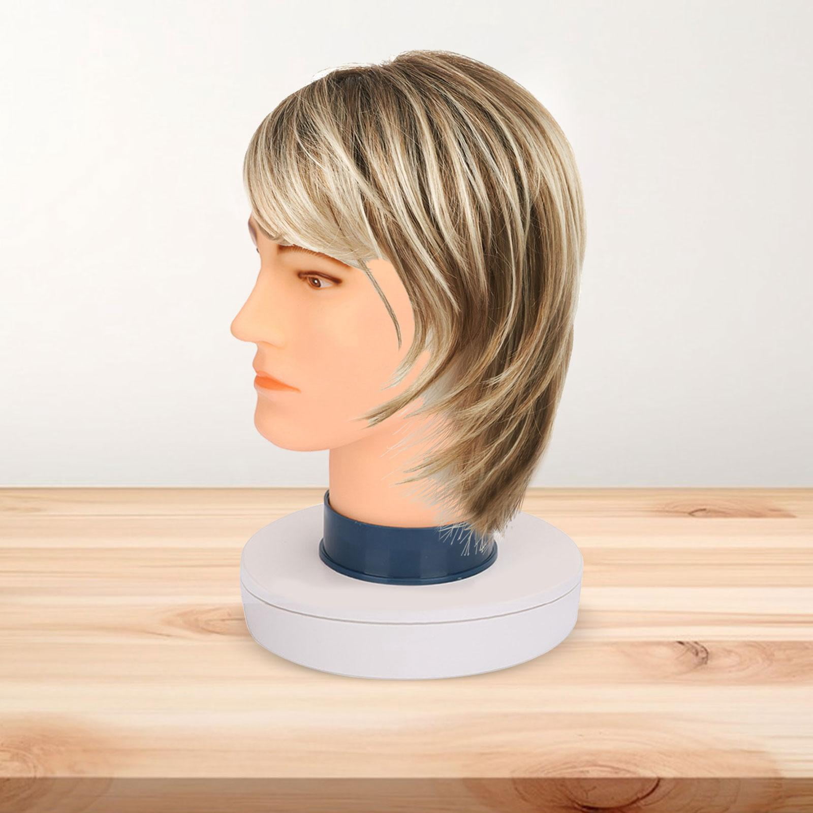 Gazechimp Makeup Doll Head Male Mannequin Head for s Displaying Making Styling Hats B